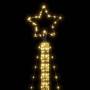 Árbol de Navidad LED 525 LEDs blanco cálido 302 cm