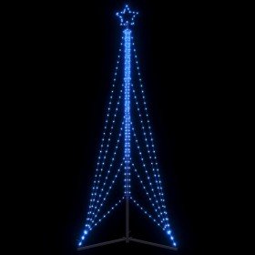 Árbol de Navidad LED 525 LEDs azul 302 cm