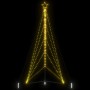 Árbol de Navidad LED 615 LEDs blanco cálido 404,5 cm
