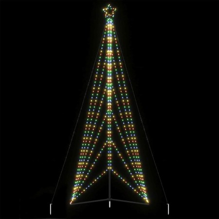 Árbol de Navidad LED 861 LEDs de colores 478 cm