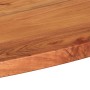 Tablero de mesa ovalado madera maciza de acacia 80x40x3,8 cm