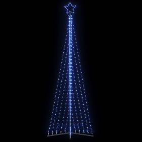 Árbol de Navidad LED 495 LEDs azul 300,5 cm