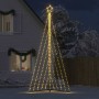 Árbol de Navidad LED 570 LEDs blanco cálido 399 cm