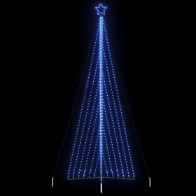 Árbol de Navidad LED 789 LEDs azul 476 cm