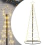 Árbol de Navidad LED 200 LEDs blanco cálido 182 cm
