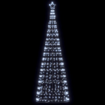 Árbol de Navidad LED 550 LEDs blanco frío 304 cm