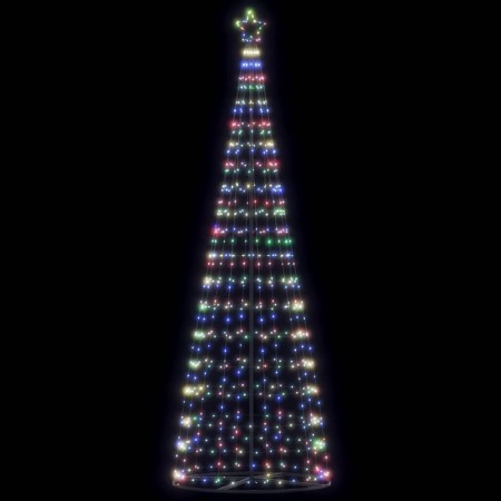 Árbol de Navidad LED 550 LEDs de colores 304 cm