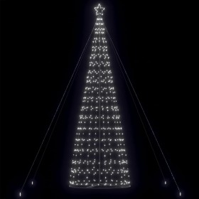 Árbol de Navidad LED 1534 LEDs blanco frío 503 cm