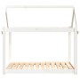 Massivholz-Hundebett aus weißer Kiefer 111x80x100 cm von vidaXL, Betten für Hunde - Ref: Foro24-822218, Preis: 102,46 €, Raba...