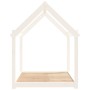 Massivholz-Hundebett aus weißer Kiefer 111x80x100 cm von vidaXL, Betten für Hunde - Ref: Foro24-822218, Preis: 102,46 €, Raba...