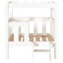 Bett für Hunde aus massiver Kiefer in Weiß 65,5x43x70 cm von vidaXL, Betten für Hunde - Ref: Foro24-822373, Preis: 82,49 €, R...