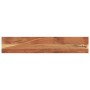 Tablero de mesa rectangular madera maciza acacia 160x20x3,8 cm