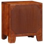 Mesita de noche 2 uds 40x30x45 cm madera maciza de acacia