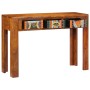 Mesa consola madera maciza de acacia 110x35x75 cm en Mesas consola | Comprar online en Foro24