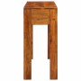 Mesa consola madera maciza de acacia 110x35x75 cm en Mesas consola | Comprar online en Foro24