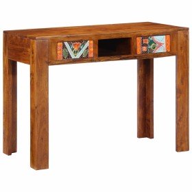 Escritorio Marrón 100 x 50 x 75 cm Madera maciza de Acacia Escritorio Marrón 100 x 50 x 75 cm Madera maciza de Acacia
