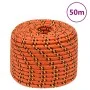 Orange polypropylene boat rope 12 mm 50 m by vidaXL, Ropes and metal cords - Ref: Foro24-152671, Price: 29,00 €, Discount: %