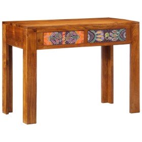 Escritorio Marrón 100 x 50 x 75 cm Madera maciza de Acacia Escritorio Marrón 100 x 50 x 75 cm Madera maciza de Acacia