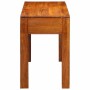 Escritorio Marrón 100 x 50 x 75 cm Madera maciza de Acacia