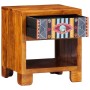 Vitrina Multicolor 40 x 35 x 45 cm madera maciza de acacia