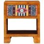 Vitrina Multicolor 40 x 35 x 45 cm madera maciza de acacia