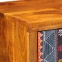 Vitrina Multicolor 40 x 35 x 45 cm madera maciza de acacia