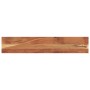 Tablero de mesa rectangular madera maciza acacia 180x40x3,8 cm