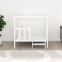 Cama para perros madera maciza de pino blanco 105,5x83,5x100 cm de vidaXL, Camas para perros - Ref: Foro24-822388, Precio: 14...