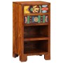 Mueble para teléfono con cajón Marrón 40 x 35 x 75 cm
