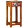 Mueble para teléfono con cajón Marrón 35 x 35 x 75 cm