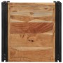 Mesa de centro 50x50x35 cm madera maciza acacia