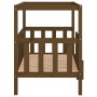 Cama perros madera maciza pino marrón miel 105,5x83,5x100 cm de vidaXL, Camas para perros - Ref: Foro24-822390, Precio: 109,09 €