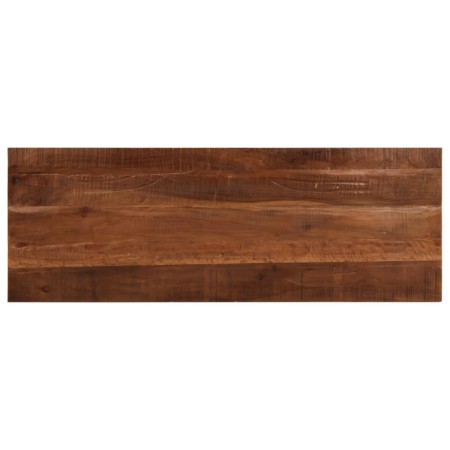 Tablero mesa rectangular madera maciza reciclada 140x50x2,5 cm