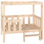 Cama para perros madera maciza de pino 95,5x73,5x90 cm de vidaXL, Camas para perros - Ref: Foro24-822382, Precio: 102,46 €, D...