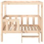 Massivholz Kiefer Hundebett 95,5x73,5x90 cm von vidaXL, Betten für Hunde - Ref: Foro24-822382, Preis: 102,54 €, Rabatt: %