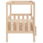 Cama para perros madera maciza de pino 95,5x73,5x90 cm de vidaXL, Camas para perros - Ref: Foro24-822382, Precio: 102,46 €, D...
