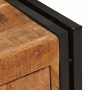 Vitrina con cajón Marrón 66 x 33 x 70 cm madera maciza de mango