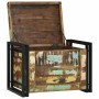 Caja de Almacenamiento 60 x 40 x 41 cm Madera reciclada