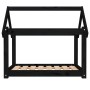 Hundebett aus massivem Schwarzkiefernholz 81x60x70 cm von vidaXL, Betten für Hunde - Ref: Foro24-822211, Preis: 54,14 €, Raba...