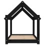 Hundebett aus massivem Schwarzkiefernholz 81x60x70 cm von vidaXL, Betten für Hunde - Ref: Foro24-822211, Preis: 54,14 €, Raba...