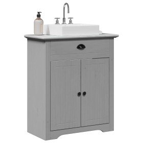 Mueble de lavabo de baño BODO gris 70x35x80 cm Mueble de lavabo de baño BODO gris 70x35x80 cm