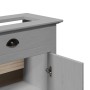 Mueble de lavabo de baño BODO gris 70x35x80 cm