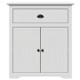 Mueble de entrada BODO blanco 80x35x90 cm