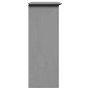 Mueble de entrada BODO gris 80x35x90 cm