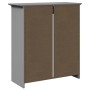 Mueble de entrada BODO gris 80x35x90 cm