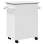 Carrito de cocina BODO blanco 72x45x80 cm