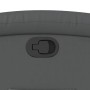 Sillón reclinable de cuero sintético gris