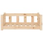 Massives Kiefernholzbett für Hunde 75,5x55,5x28 cm von vidaXL, Betten für Hunde - Ref: Foro24-833253, Preis: 53,76 €, Rabatt: %