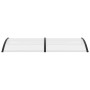 Marquesina para puerta PC 240x100 cm