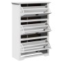 Zapatero BODO blanco 80x35x118 cm